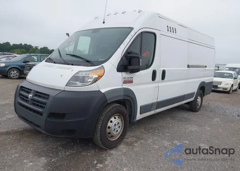 2018 Ram Promaster 3500 Cargo Van High Roof 159 Wb Ext from USA, damaged, VIN 3C6URVJG9JE158739